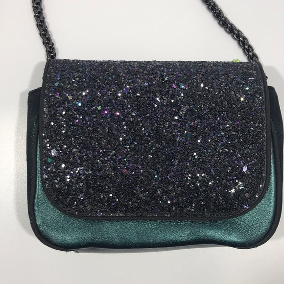 Sam Edelman Waverly Midnight Glitter Crossbody - Picture 10 of 14